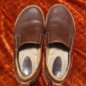 Born Brown Leather Loafer